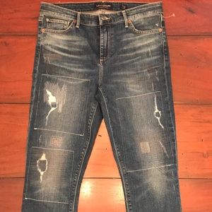 Lucky brand ankle jeans